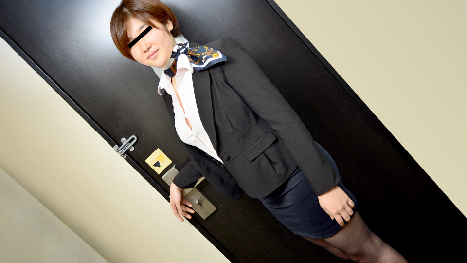 Noriko Sasaki Muchimuchi Cabin Attendant-I want to get on your jumbo quickly-